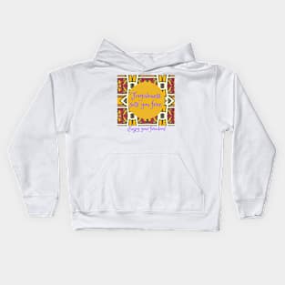 Forgiveness sets you free, enjoy your freedom, Forgiveness freedom Kids Hoodie